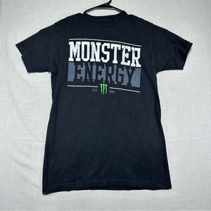 Monster Energy Drink T Shirt Men’s M Black